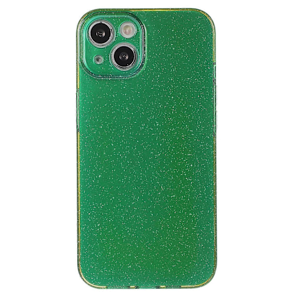 Glitter Pulver Blød TPU Anti-drop Jelly Telefon Cover til iPhone 13 6.1 tommer Multicolor Style E
