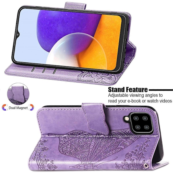 Telefondeksel for Galaxy A22 4G (EU-versjon) Multicolor Style F