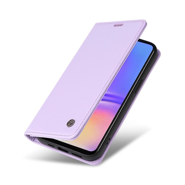 YIKATU YK-001 Etui til Samsung Galaxy A06 med stativ, læder telefoncover, stærk magnetisk lukning Multicolor Light Purple