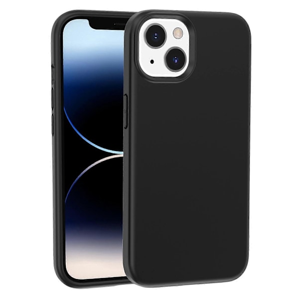 iPhone 15 Plus PC+TPU Hybridipuhelinkuori, naarmuuntumaton puhelinkotelo, kumipintainen suojus Multicolor Style A