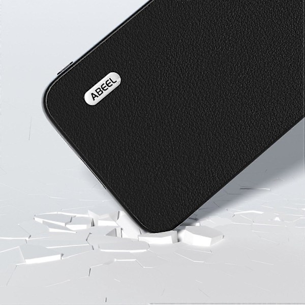 Beskyttelsesdeksel i ekte kuskinn+PC+TPU for Samsung Galaxy S23 FE Multicolor Style A