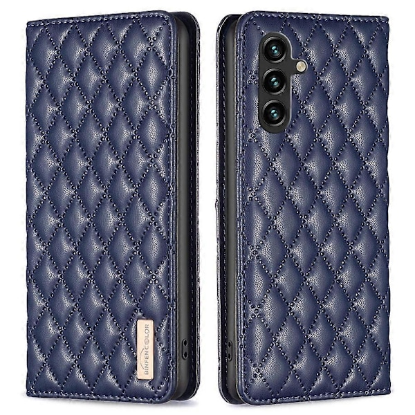 BINFEN COLOR Samsung Galaxy A15 4G -puhelinkotelo BF Style-16 korttipidikkeellä, nahkainen Multicolor Style F