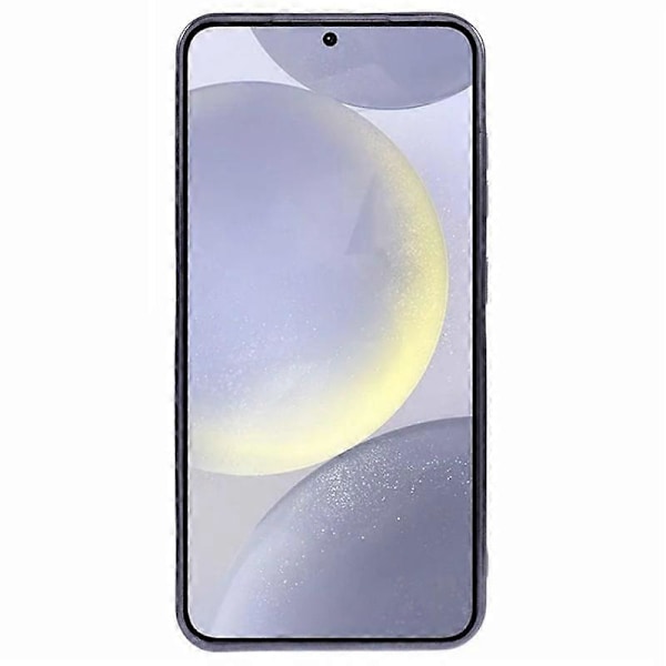 Samsung Galaxy S24+ Magneettikotelo WANLONFENG Täysi Suojaus Galvanoidulla TPU-kuorella ja Karkaistulla Lasilla Multicolor Black