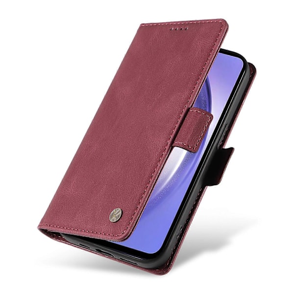 YIKATU YK-005 Mobilskal för Samsung Galaxy A54 5G PU Läder Skin-touch Plånboksställ Skydd Multicolor Style F