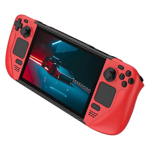 Typ C Frostat PC-skyddsfodral för Steam Deck, avtagbart spelkonsolskal med anti-dropp Multicolor Style A