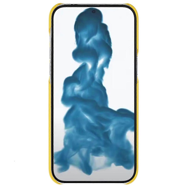 Skyddande telefonfodral för iPhone 15 Pro, reptåligt gummerat hårt PC-bakstycke Multicolor Style H