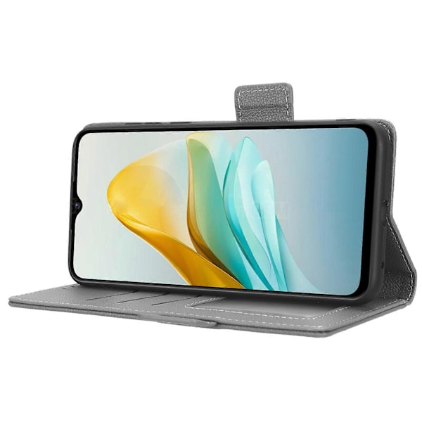 Til ZTE Blade A53/A53+ Magnetisk Lukning Telefon Etui Wallet Stand PU Læder Cover Multicolor Style D