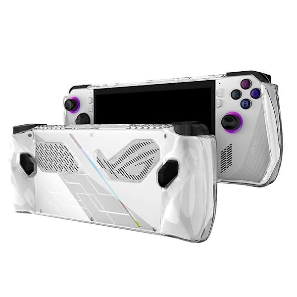 Mjukt TPU Transparent Skal för Asus ROG Ally Handhållen Spelkonsol Skyddsfodral