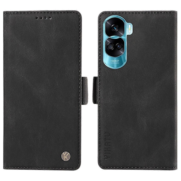 YIKATU YK-005 PU Læder Etui med Støttefod og Pung til Honor 90 Lite 5G/X50i 5G - Hudvenlig Multicolor Style E