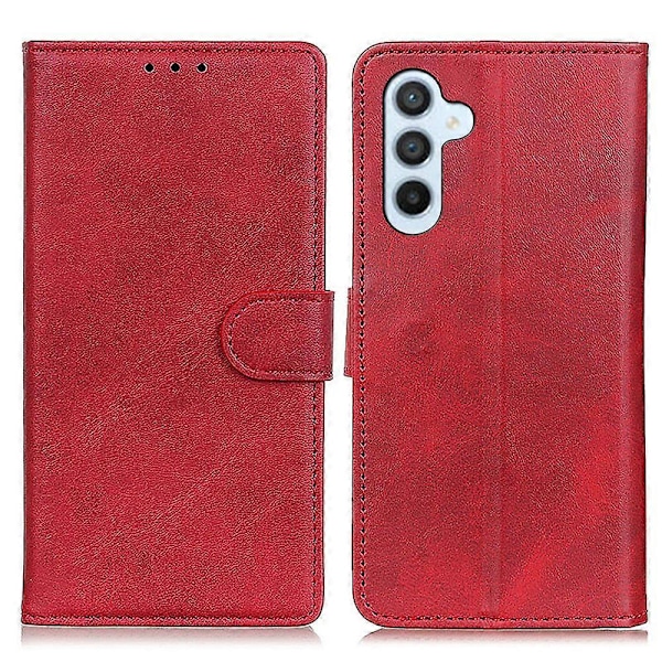Til Samsung Galaxy A15 4G Etui Læder Wallet Stand Stødsikkert Telefoncover Multicolor Style D