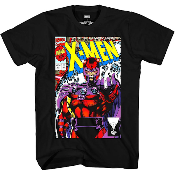Marvel X-men Graafiset T-paidat Magneto Murskaava Voima T-paidat - Unisex Musta Paita Black XL