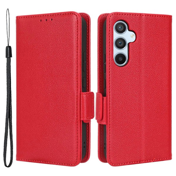 Til Samsung Galaxy A54 5G Mobiltelefon Cover Wallet Stand PU Læder Dobbelt Magnetisk Lås Telefon Etui Multicolor Style C