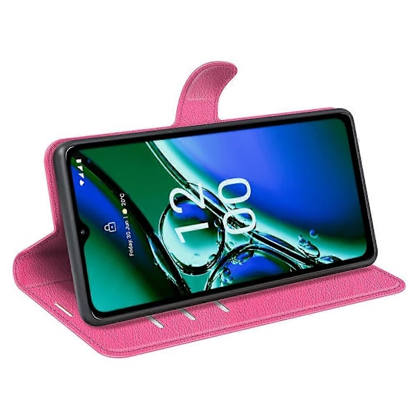 Til Nokia G42 Litchi Tekstur Telefon Stand Cover PU Læderpung Anti-ridse Etui Multicolor Style G