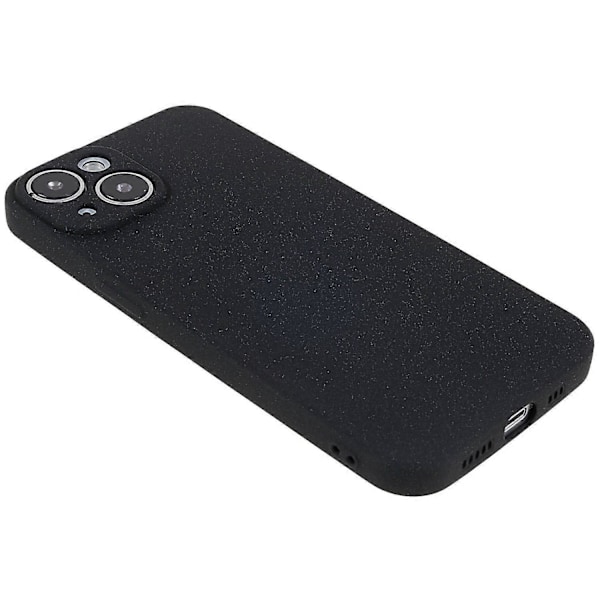 Til iPhone 14 dobbeltsidet mat blød TPU telefoncover anti-fingeraftryk anti-ridse bagside