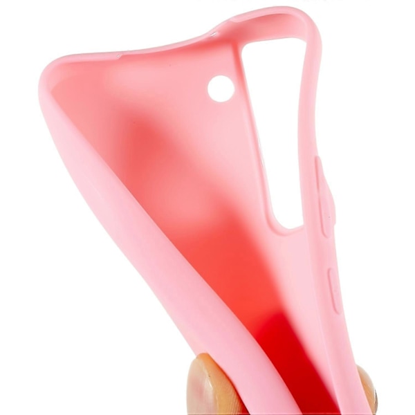 Til Samsung Galaxy S22 5G Anti-ridse Beskyttende Mobiltelefon Cover Mat Fleksibel TPU Case Multicolor Style G