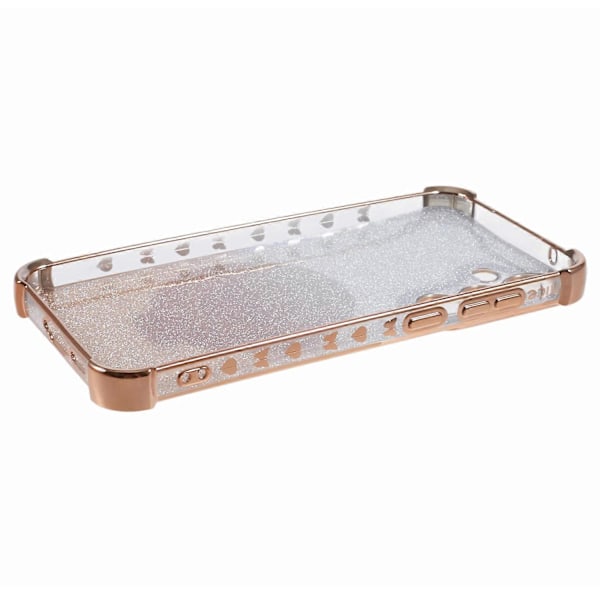 Glitter Gradient Ställ TPU Skal för Samsung Galaxy A55 5G Multicolor Style C