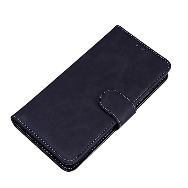 Plånboksdesign Enfärgat Läder Telefonfodral Ställskydd för Samsung Galaxy A52 4G/5G/A52s 5G Multicolor Style A
