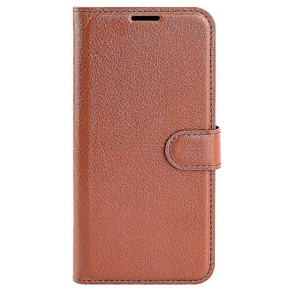Til Nokia G42 Litchi Tekstur Telefon Stand Cover PU Læderpung Anti-ridse Etui Multicolor Style I