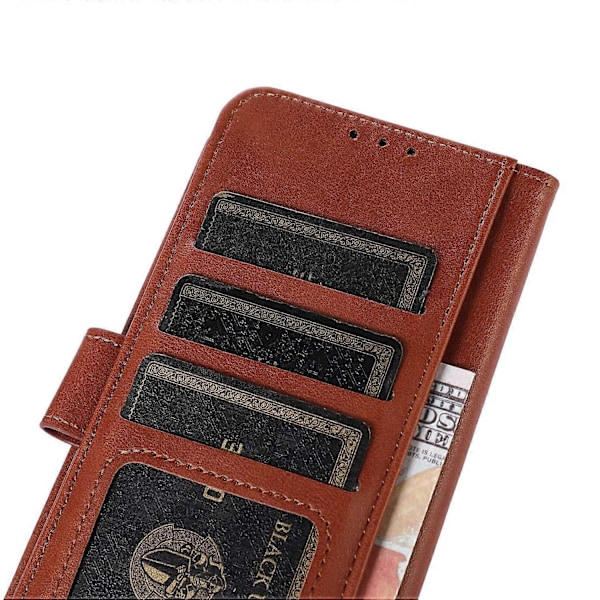 Til Motorola Moto G54 5G Etui Stødsikkert Pung Stativ Mobiltelefon Læder Cover Multicolor Style D