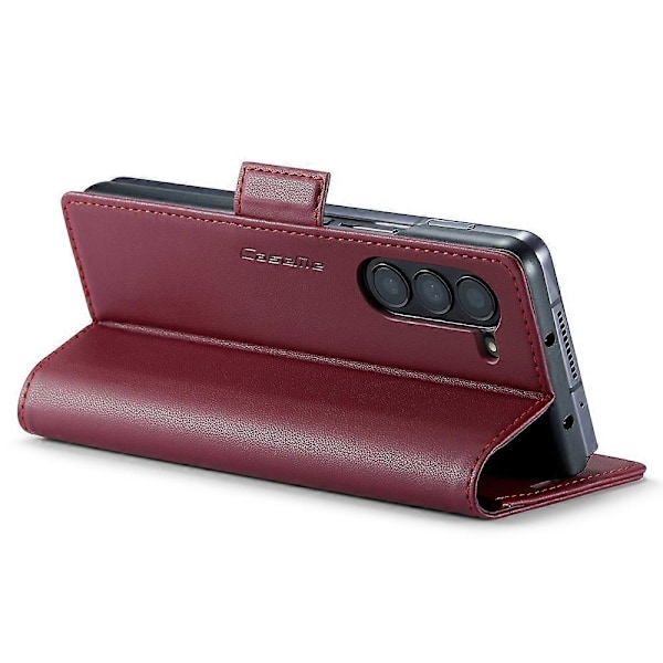 CASEME 023-serien För Samsung Galaxy Z Fold5 5G RFID-blockerande Plånbok Läderfodral Telefonställ Skydd Multicolor Style D