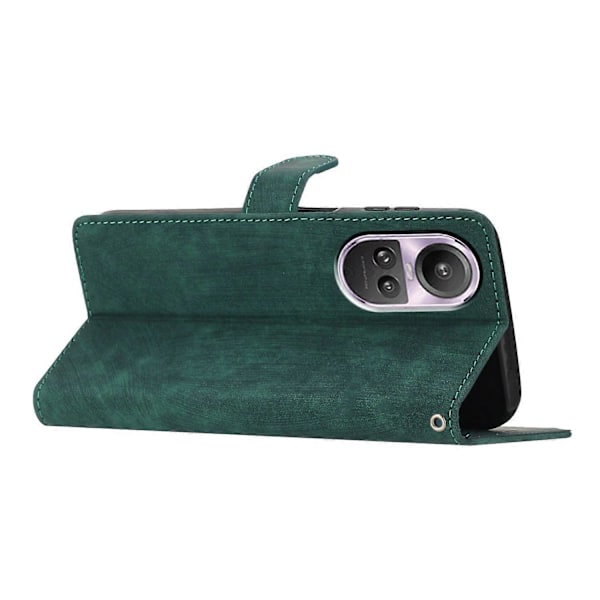 For Oppo Reno10 5G (Global)/Reno10 Pro 5G (Global) Deksel Solid Farge Telefon Lærdeksel Multicolor Style E