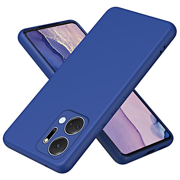 Honor X7a 5G Kuituvuorattu Pehmeä TPU Takakuori 2.2mm Paksuinen Kumipinnoitettu Puhelinkotelo Multicolor Style C