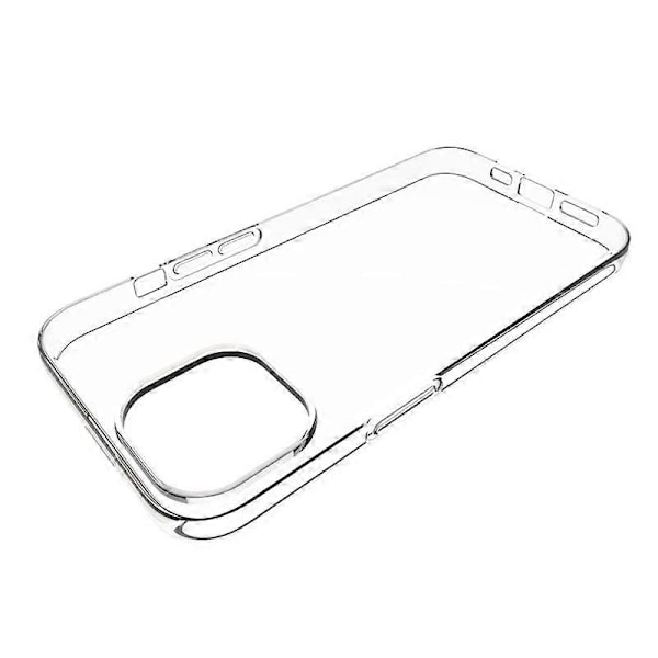 För iPhone 15 Plus Repskydd Mobilskal Glansigt Vattentätt TPU Smartphone Skyddsskal