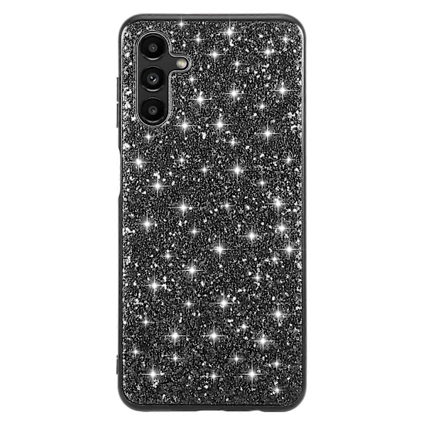 Glitter Skal för Samsung Galaxy A34 5G TPU Ram Hård PC Baksida Elektropläterad Mobilskal Multicolor Style C