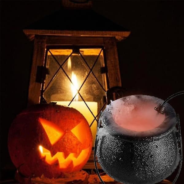 Halloween Røykmaskin LED Luftfukter (Legering) EU-plugg Face Serum