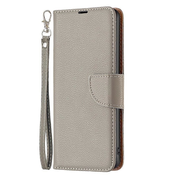 Til Samsung Galaxy A15 4G Etui Litchi Tekstur PU Læderpung Mobiltelefon Cover Multicolor Style G
