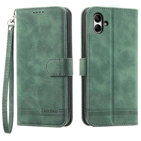 DIERFENG DF-03 Fodral för Samsung Galaxy A05 4G PU Läder Ställ Plånboksfodral Multicolor Style D