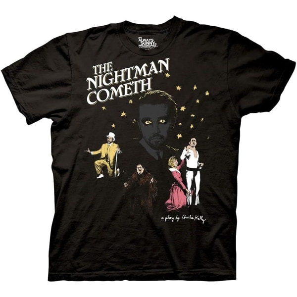 It's Always Sunny In Philadelphia The Nightman Cometh Aikuisten TV T-paita - aikuisten, 3xl Black L