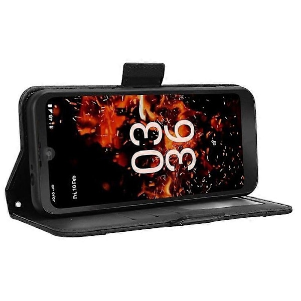 Til Orbic Fun+ 4G Etui Anti-ridse PU Læder Telefonpung Folio Flip Cover Multicolor Style C