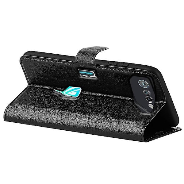 Telefoncover til Asus ROG Phone 7 5G, Wallet Telefon Cover Stativ PU Læder Shell