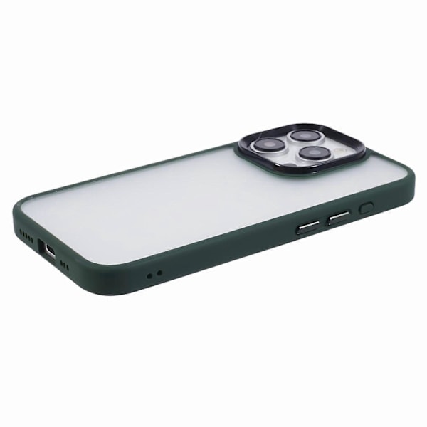 FULEXIN TPU+Akrylskal för iPhone 15 Pro, Falltåligt Telefonskal Hudvänligt Baksida Multicolor Style C