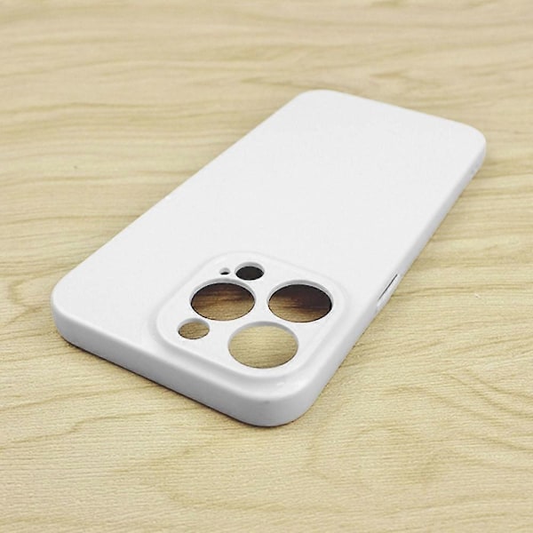 20 st/förpackning för iPhone 15 Pro Max Skal Stöd Värmeöverföring 3D Filmbeläggning Mjukt TPU Telefonskal