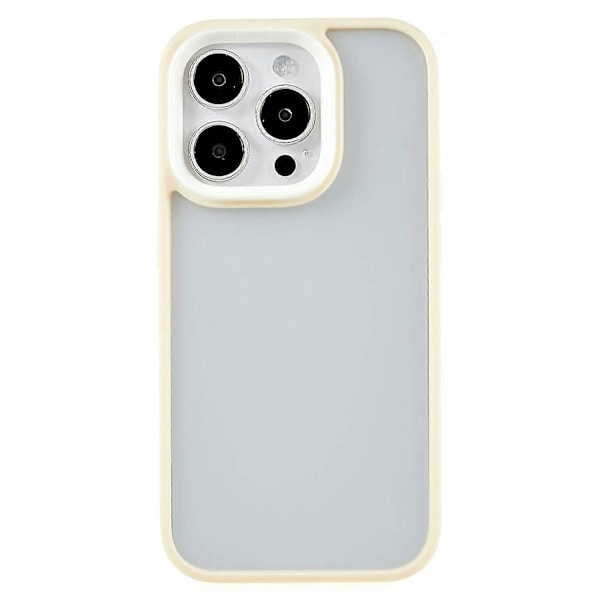 FULEXIN Skal för iPhone 15 Pro, hudvänlig yta, färgglad TPU-ram + PC Stöttåligt Skydd Multicolor Style F