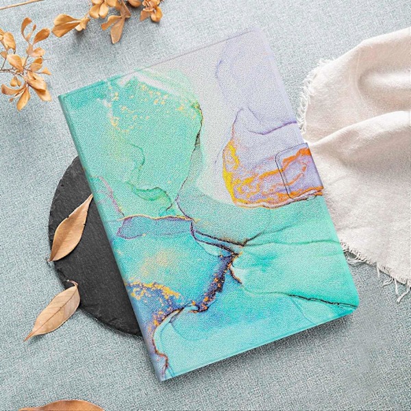 Til Fire Max 11 Smart Tablet Etui PU Læder Støtte Cover med Kortholder Multicolor Style I