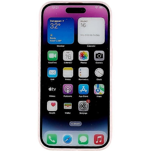 För iPhone 14 Pro Max Anti-fingeravtryck Skyddsfodral Anti-repa Matt Flexibelt TPU-skal Multicolor Style H