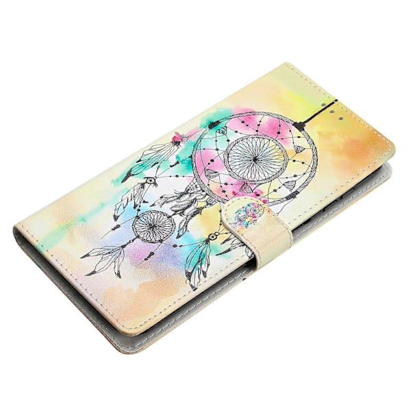 Plånboksfodral för Samsung Galaxy A15 5G PU Läder Mönstertryck Telefonskal Multicolor Style H
