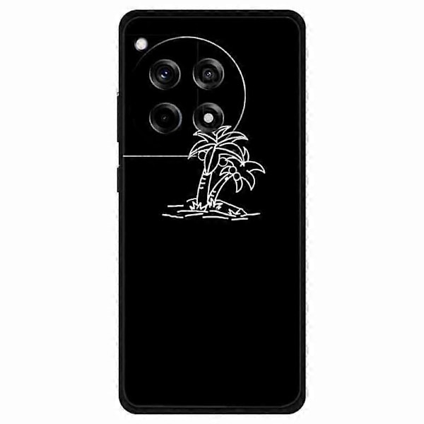 Støtsikkert deksel med lineært mønster for OnePlus Ace 3 5G/12R 5G, TPU-telefondeksel Multicolor Style L