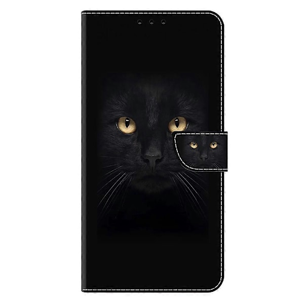 Til Samsung Galaxy S25 Etui Magnetisk Lås 3D Mønster Læder Wallet Telefon Cover Multicolor Style G