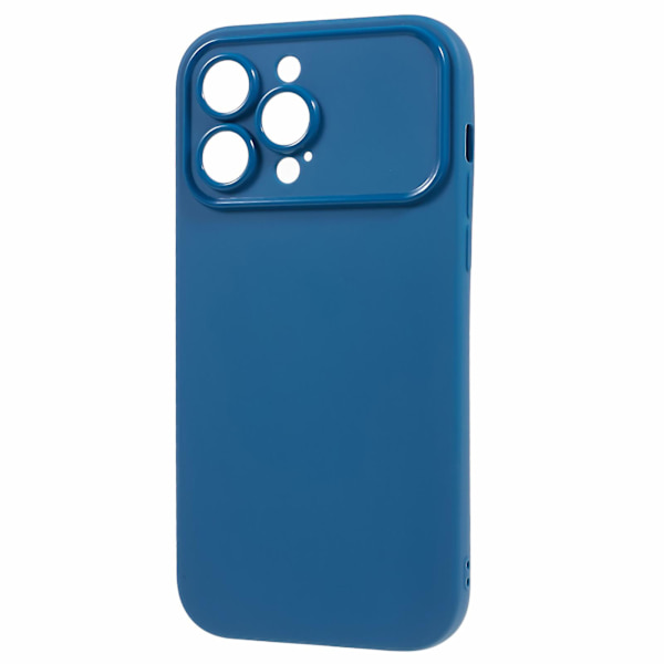 For iPhone 13 Pro Telefondeksel Støvtett Telefonskall Matt Myk TPU (Presis Utsparing for Bakre Linse) Sapphire