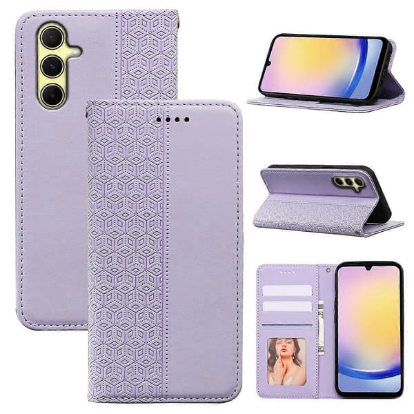 Mobilskal för Galaxy A15 4G Multicolor Purple