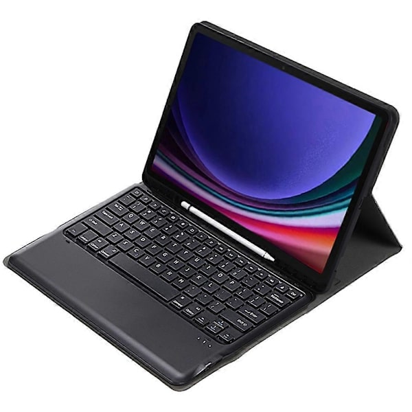 Tyyppi G A810B Samsung Galaxy Tab S10+/S9 FE+/S9+ 12.4\" X610/X616 irrotettava Bluetooth-näppäimistö Multicolor Style A