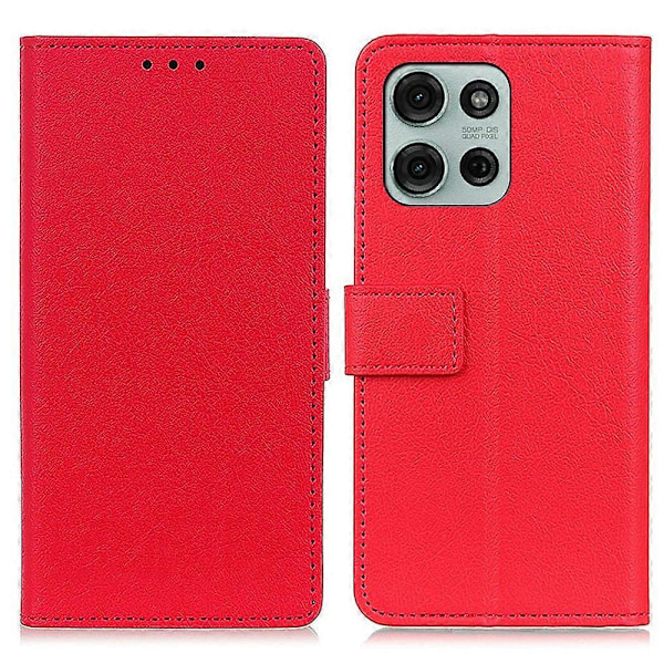 PU-læder etui med stativ og pung til Motorola Moto G75 5G Multicolor Style C