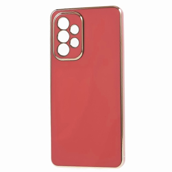 Kiiltävä iskunkestävä suojakotelo Samsung Galaxy A33 5G -puhelimelle, 6D-galvanointi TPU-puhelinkuori Multicolor Style D