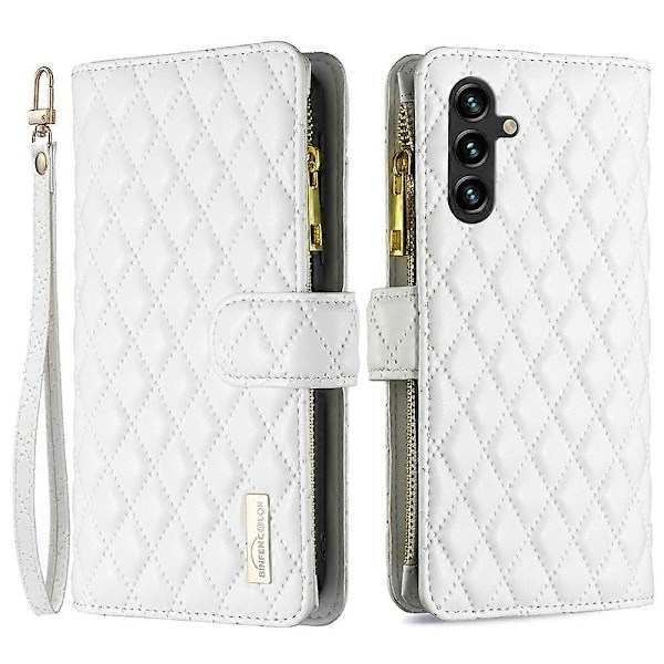 Til Samsung Galaxy A15 4G Etui Pung Læder Telefon Cover Multicolor Style E
