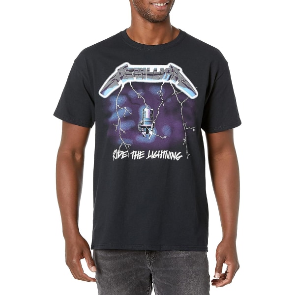 Ride The Lightning T-shirt Black 3XL