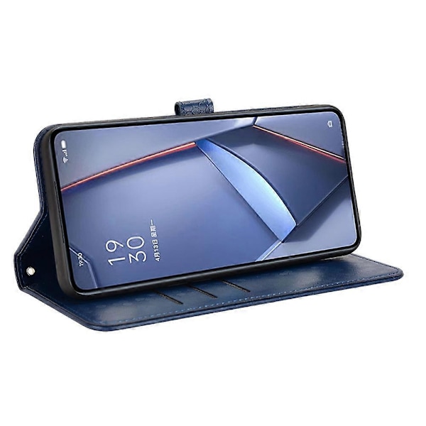 För Infinix Hot 30 5G PU Läder Ställ Fodral Präglat Plånboks Stöttåligt Mobiltelefon Skal Multicolor Style C